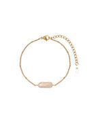 Pulsera Niebla Barroca en acero inoxidable con PVD oro 18K