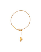 Pulsera Latido Dorado en acero inoxidable con PVD oro 18K