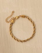 Vista adicional de pulsera Trenza Solar de Xihe By Dm