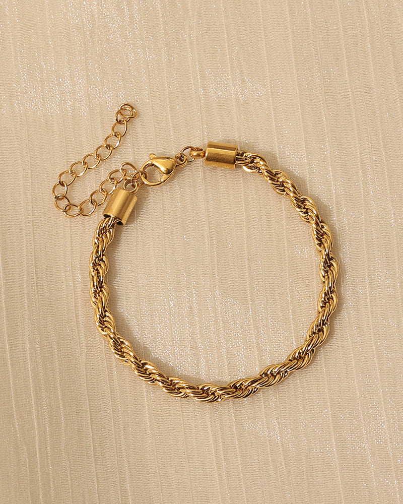 Vista adicional de pulsera Trenza Solar de Xihe By Dm
