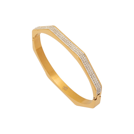 Anillo en oro laminado de 18K