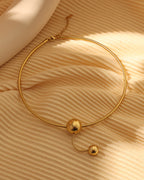 Vista adicional de collar Órbita Lariat de Xihe By Dm