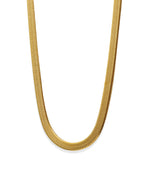 Collar Orión en acero inoxidable con PVD oro 18K